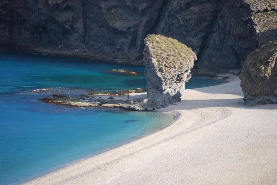 Villa Rocio, 1ª Linea Playa Y Parque Natural - Planta Baja Cabo De Gata Zewnętrze zdjęcie